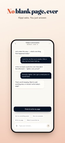 Kippi — Voice Journal Screenshot 2 of 7