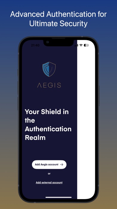 AEGIS Mobile ShieldONE Screenshot