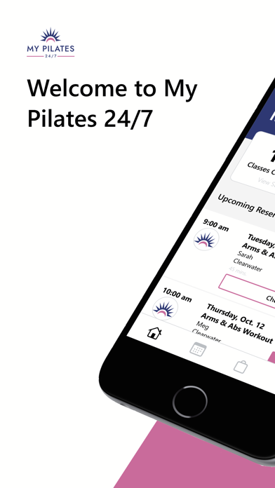 My Pilates 24/7 iPhone screenshot 1 - Health & Fitness app