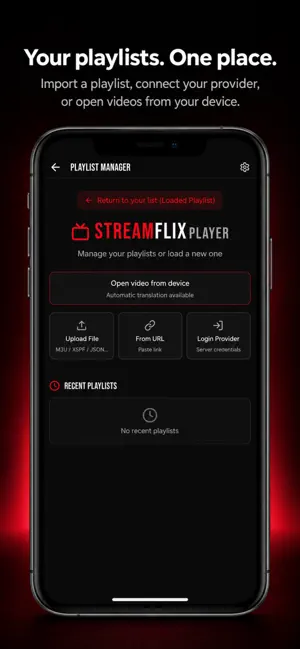 StreamFlix IPTV screenshot 2