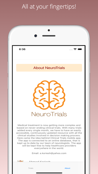 NeuroTrials Screenshot