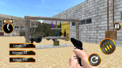 Bottle shooters Screenshot