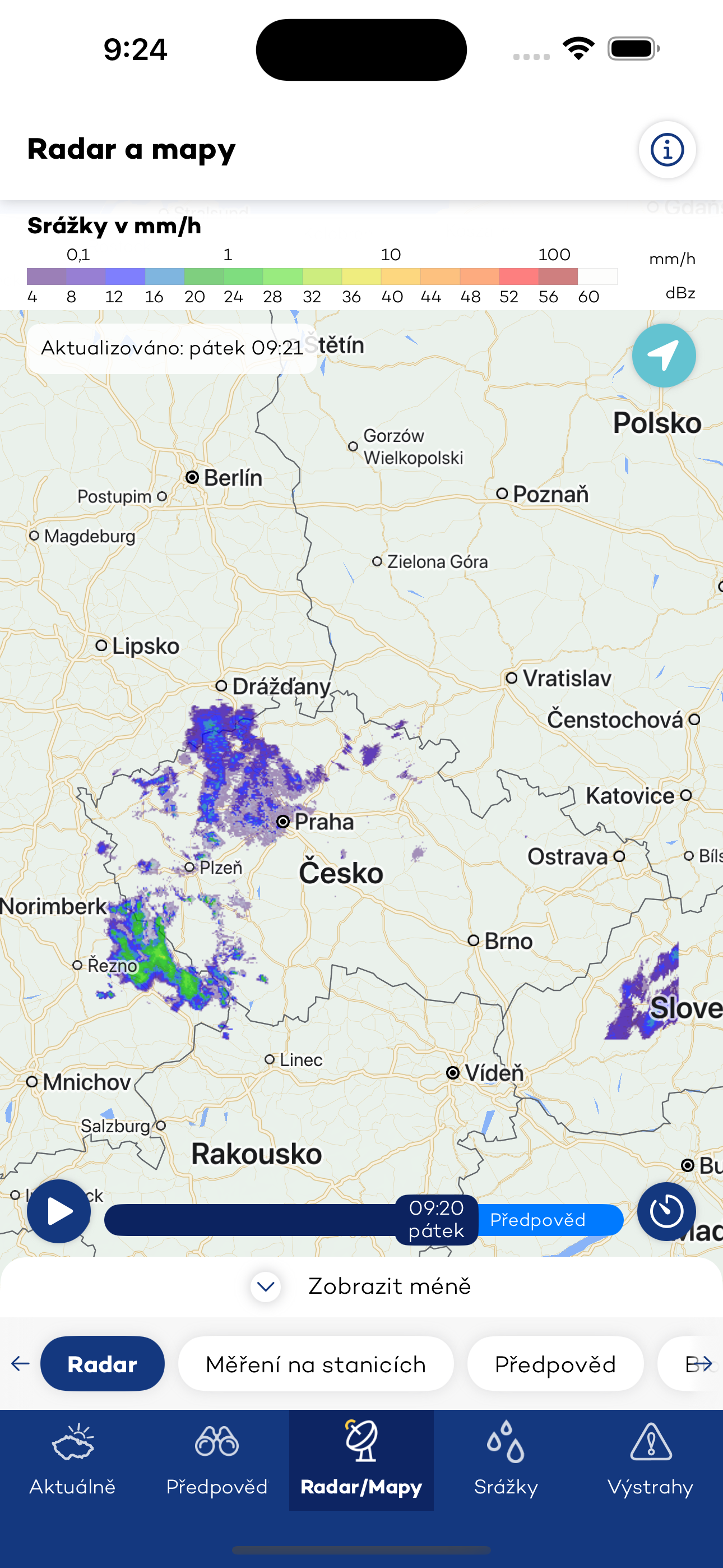 Počasí ČHMÚ