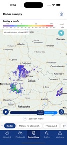 Počasí ČHMÚ screenshot