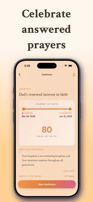Faithful: Daily Prayer Journal screenshot 4