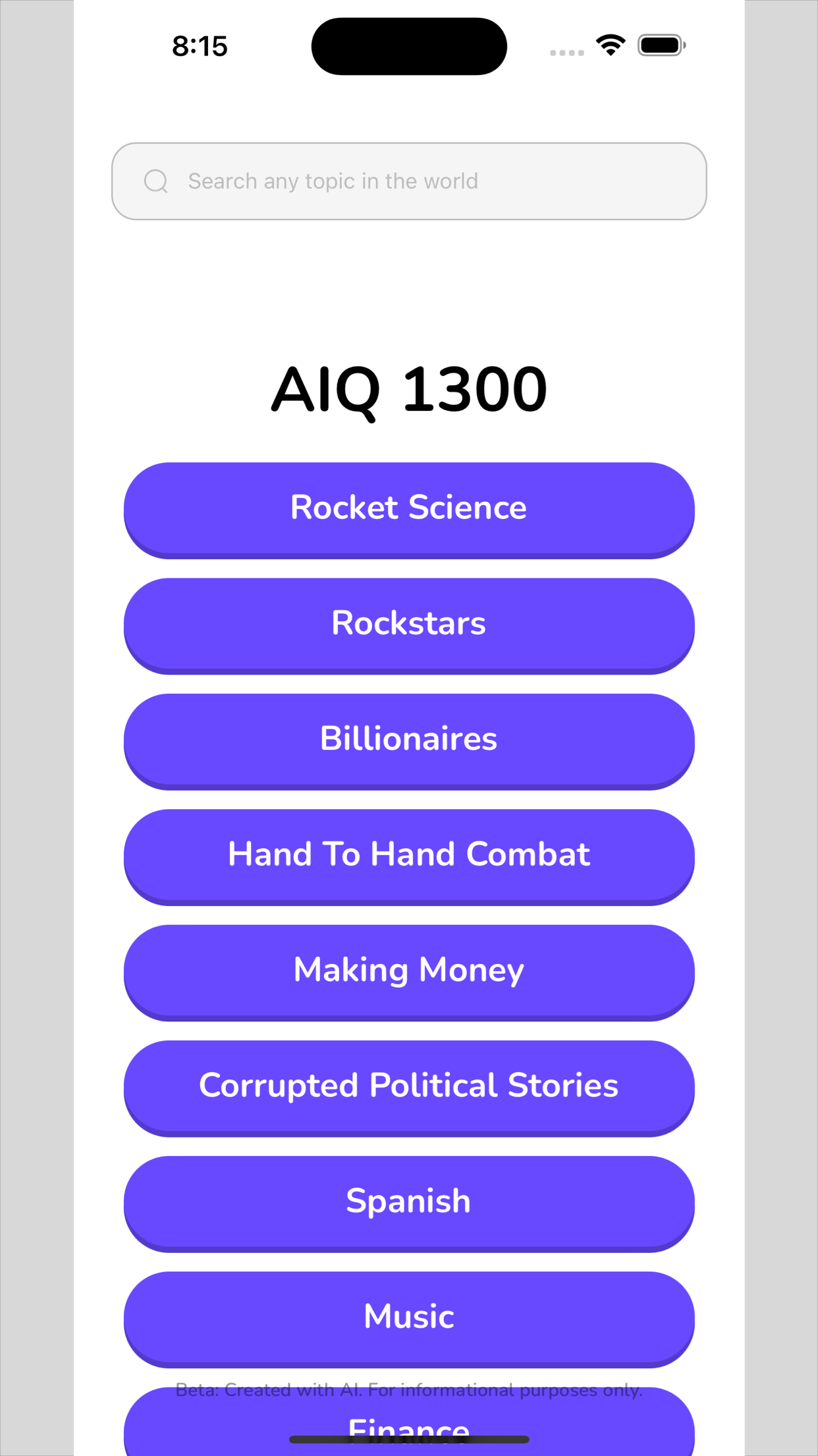 AIQ - Learn Anything