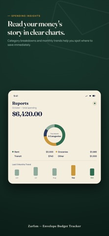 My Envelope: Budget Tracker Screenshot 2 of 4