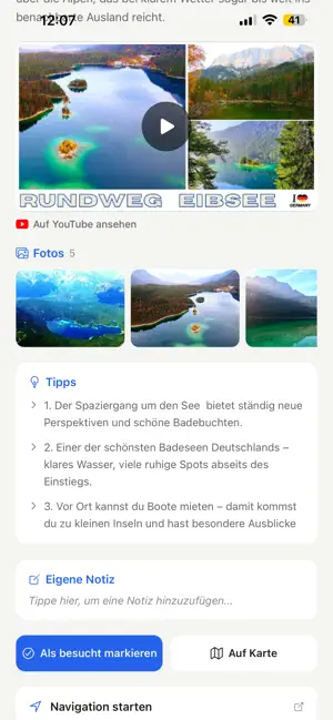 Top Reiseziele screenshot 3