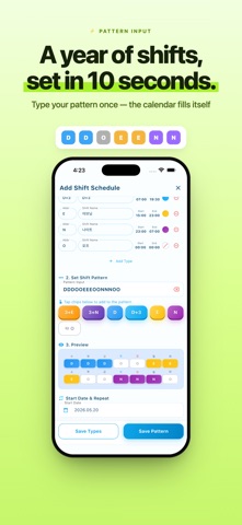 ShiftIt: Shift Duty Auto Alarm Screenshot 2 of 6