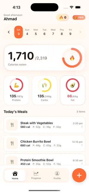 Calor - Calories Tracker screenshot 1