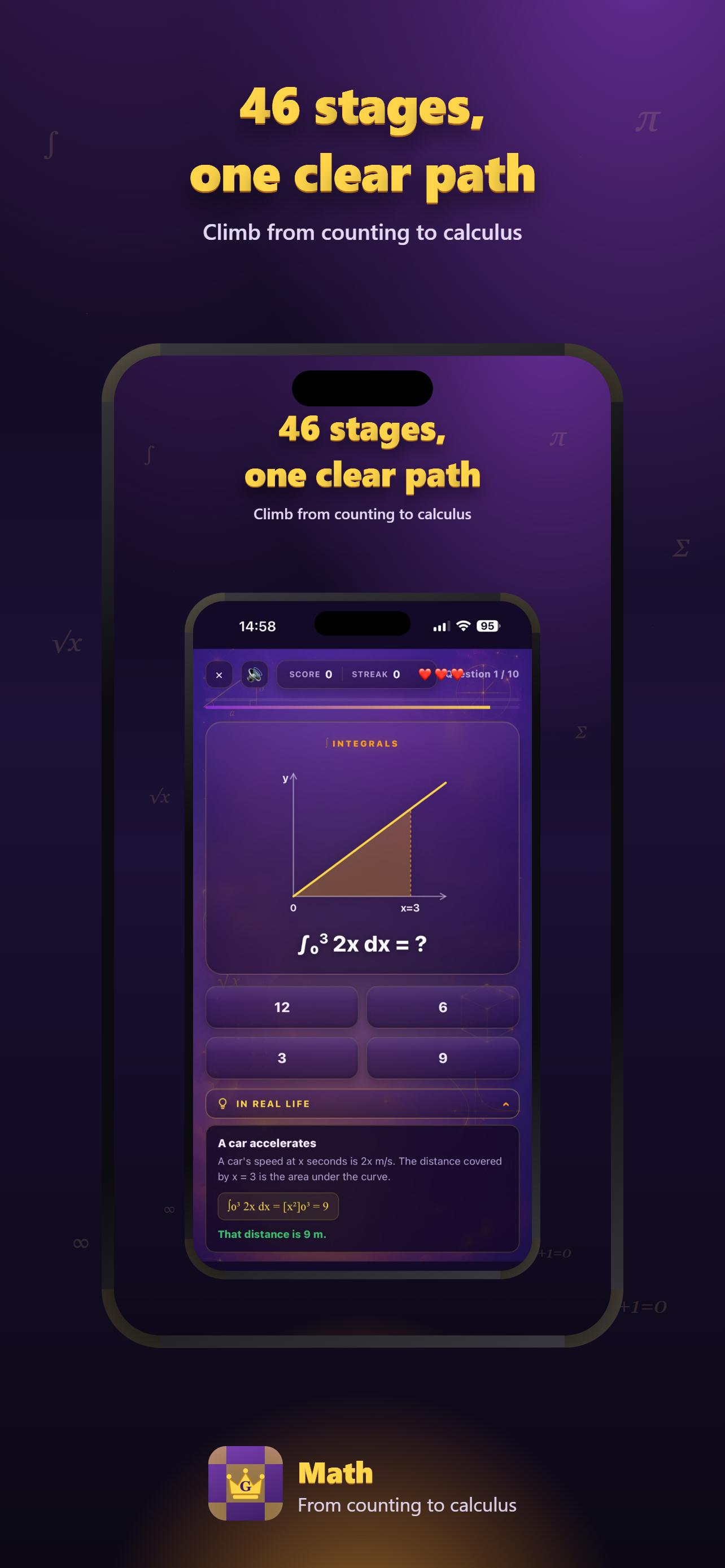 Math: Counting to Calculus screenshot 7