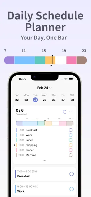 Daily Time Planner MyDailyTime screenshot 1