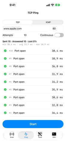 Screenshot 2 di KN Network Toolkit