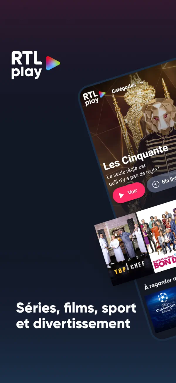 Screenshot #1 pour RTL play - Streaming et direct