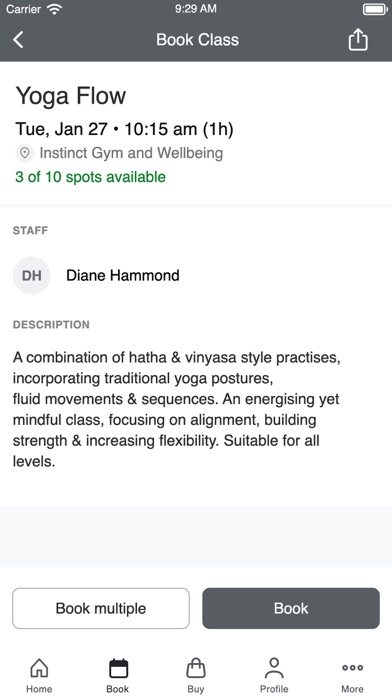 Screenshot #3 pour Instinct Gym and Wellbeing