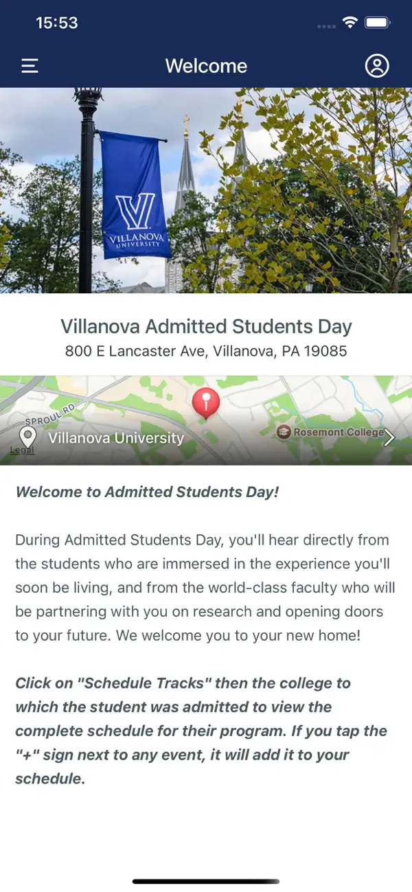 Screenshot #2 pour Villanova University Guides
