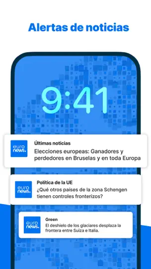 Captura de pantalla de Euronews - Noticias En Directo en iPhone 4