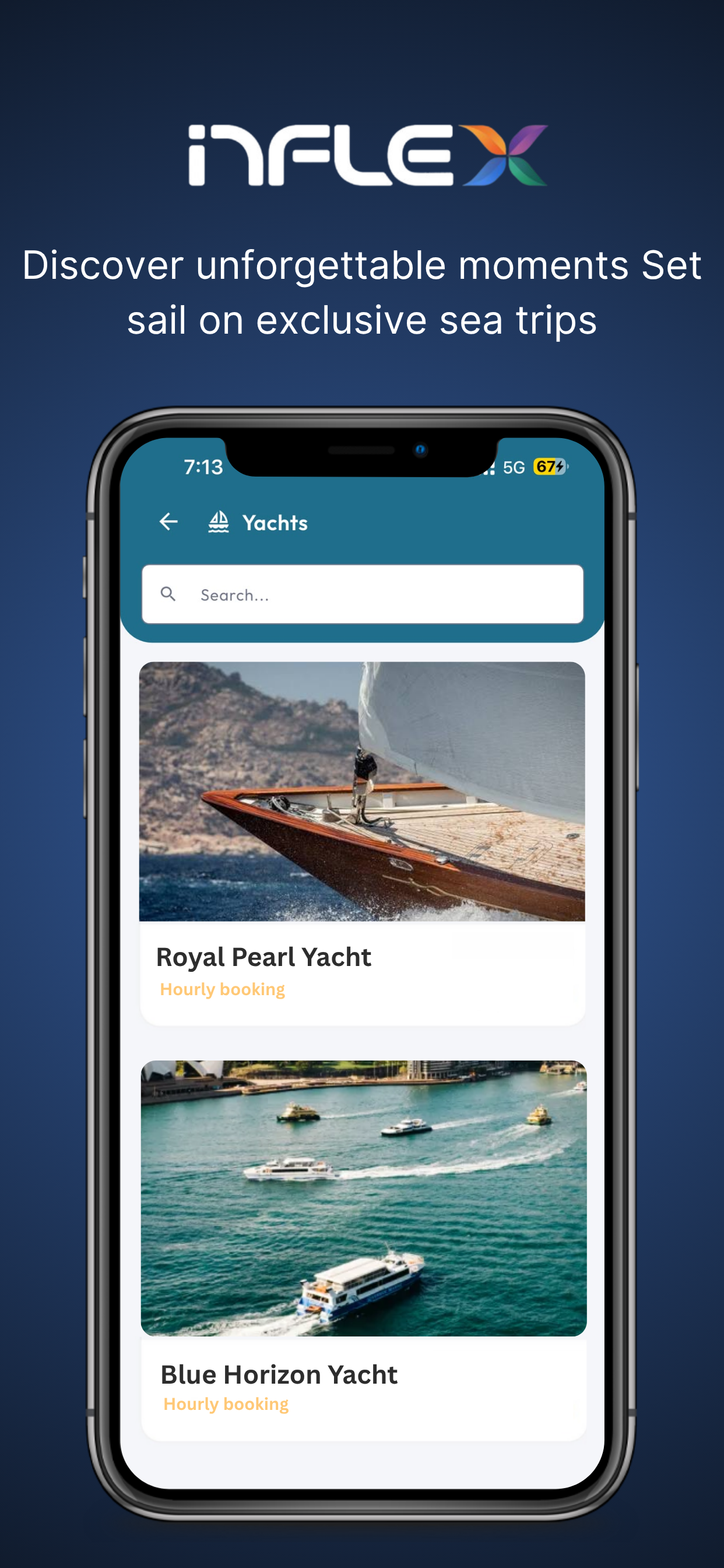 Inflex: Rides, Hotels & Yachts screenshot 5