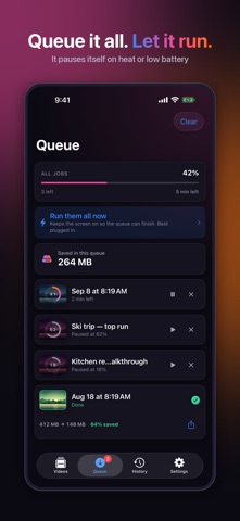 VideoSqueezer: Compress Videos screenshot 5