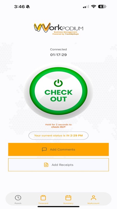 TrackMyGuys Screenshot