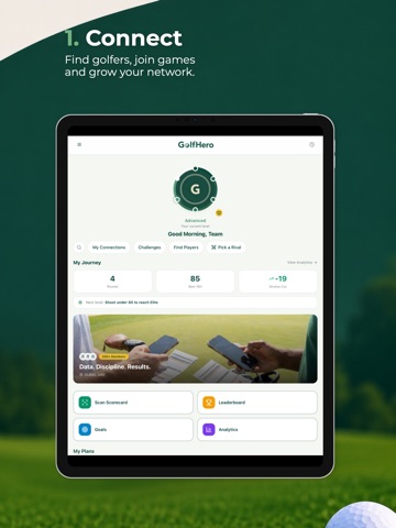 Golf Hero Scorecard Scanner iPad screenshot