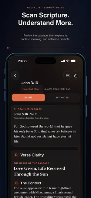 HolyNote: Sermon Notes screenshot 3