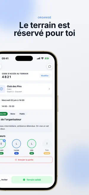 EZPadel · Padel entre amis screenshot 2