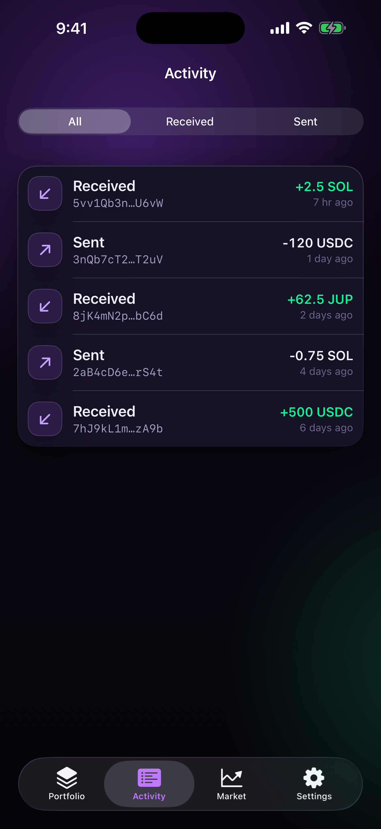 Solis Wallet - Solana & Tokens screenshot 4