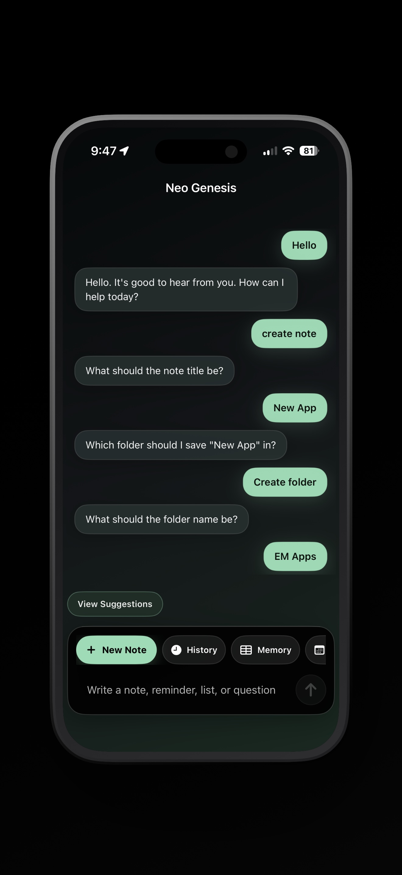 Neo Genesis screenshot 3