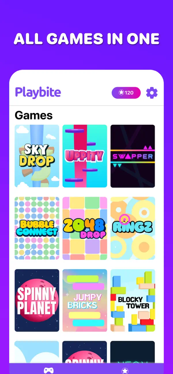 Screenshot #3 pour Playbite - Mobile Arcade