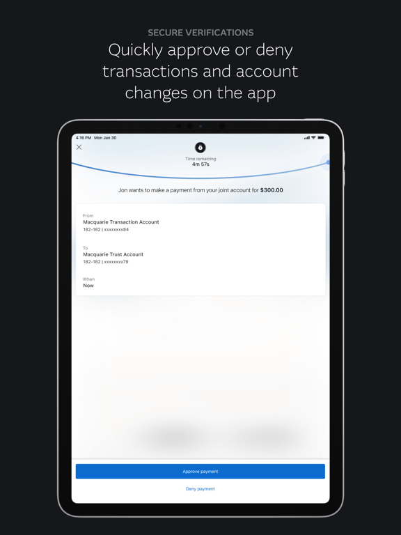 Screenshot #4 pour Macquarie Authenticator