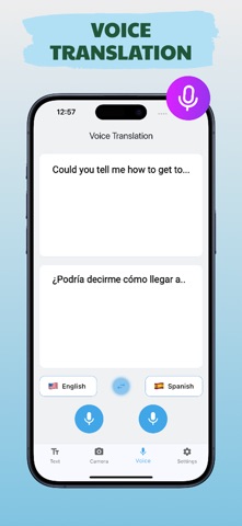 TravX: Voice & Text Translator Screenshot 2 of 4