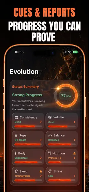 RepForge: Gym Coach & Log screenshot 3