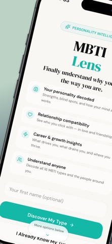 MBTI Lens Screenshot 1 of 9