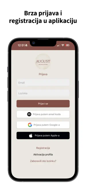 AUGUST pilates studio screenshot 2