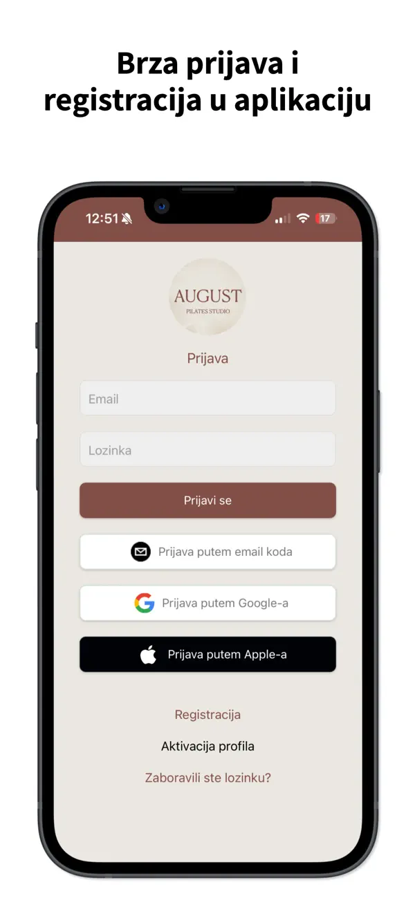 Screenshot #2 pour AUGUST pilates studio