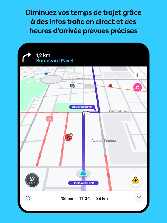 Screenshot #4 pour Navigation Waze et trafic