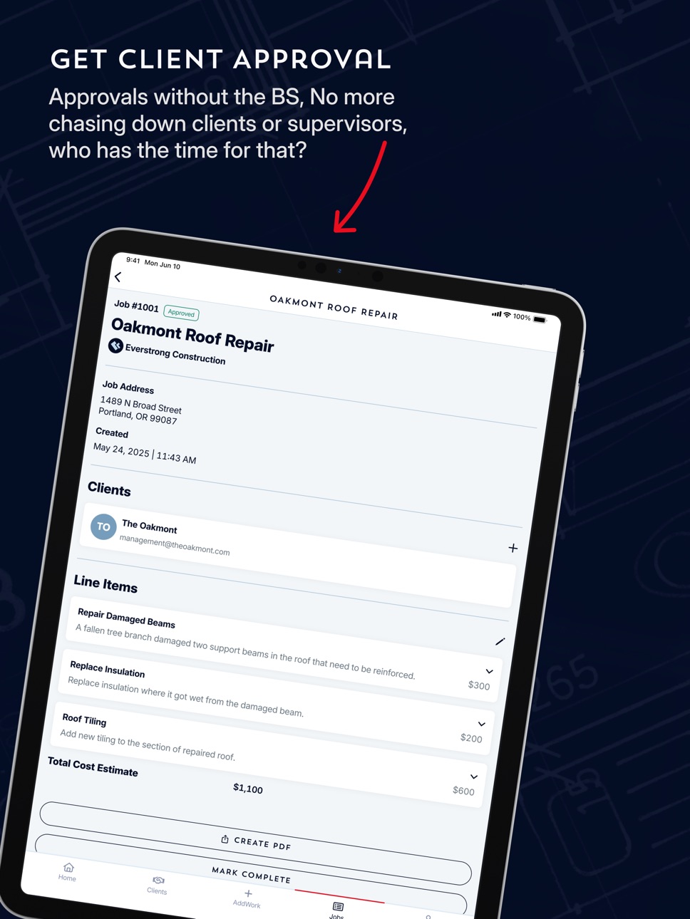 iPad screenshot