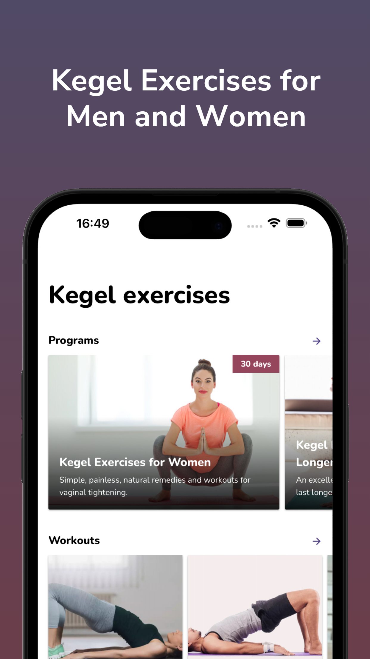 Kegel Exercises - Pelvic Floor