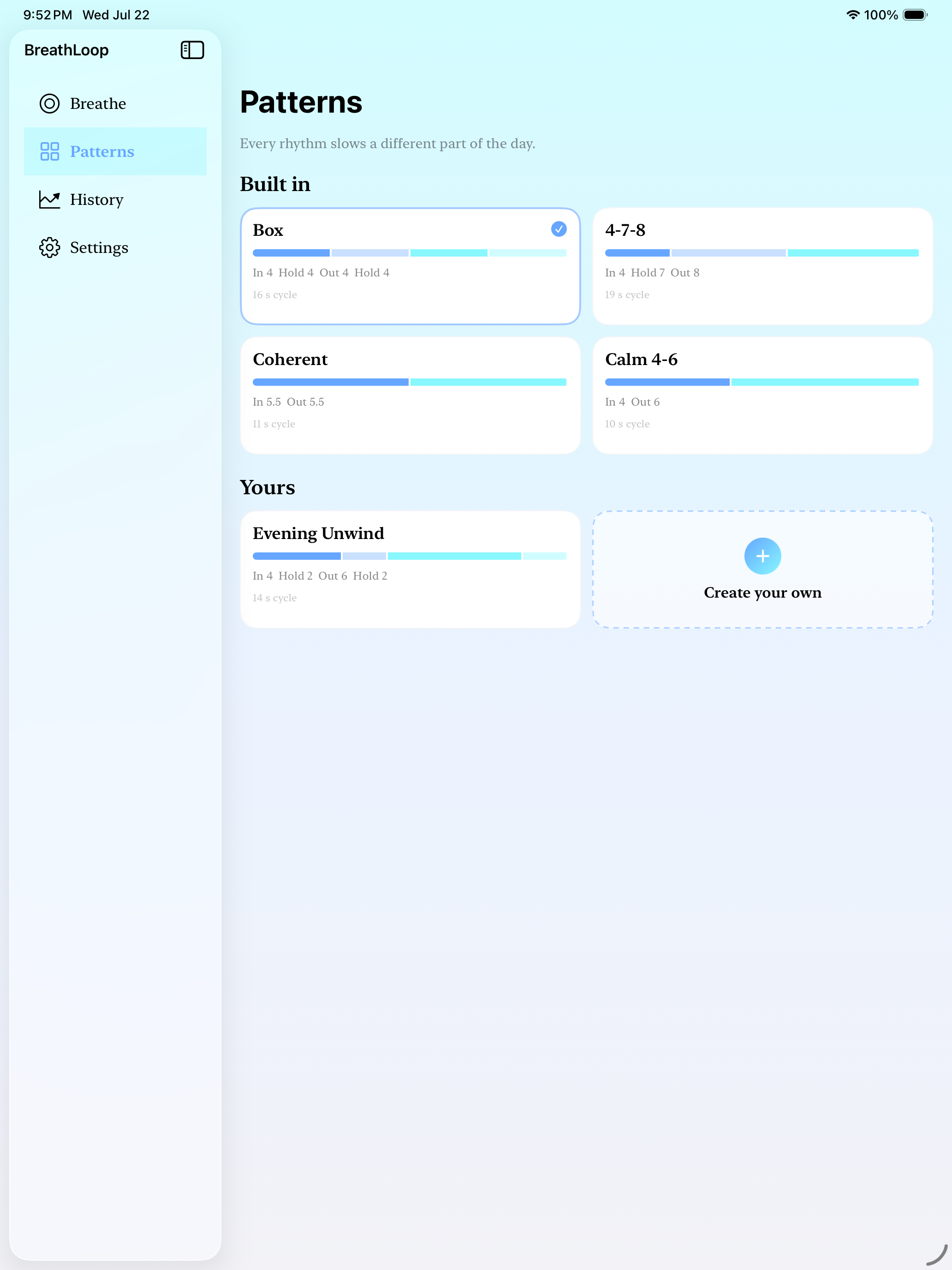 BreathLoop: Breathing screenshot 10