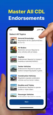 CDL Prep Practice Test - 2026: Screenshot 3 von 6