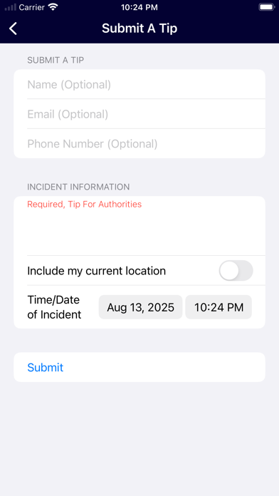 Winn Parish Sheriff & OEP iPhone screenshot 3 - Reference app