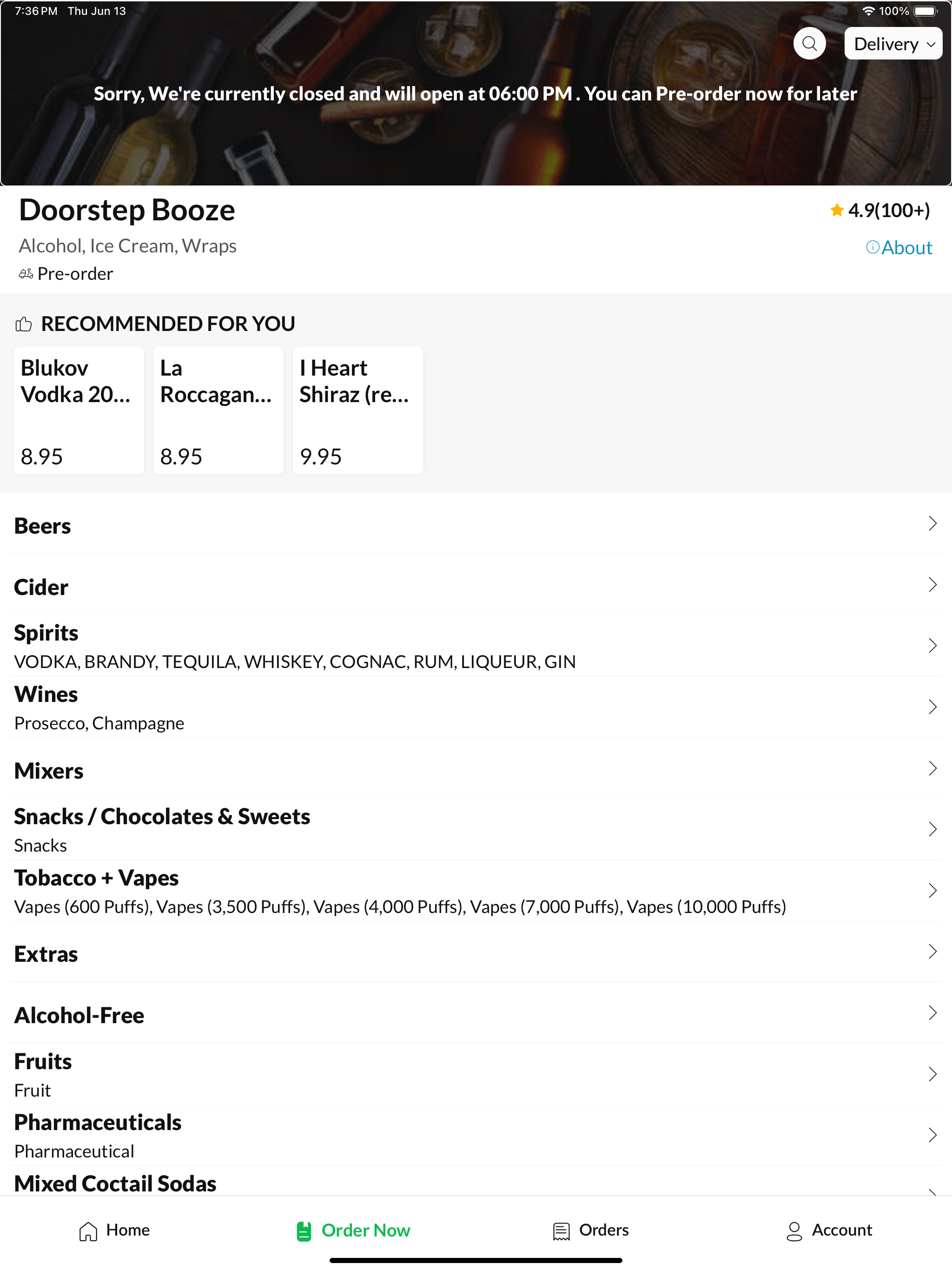 Doorstep Booze