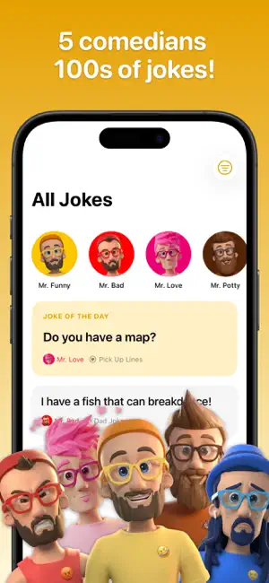 Mr. Funny Jokes screenshot 1