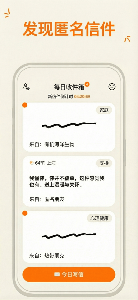 Sincerely: 倾诉与秘密告白 screenshot 2