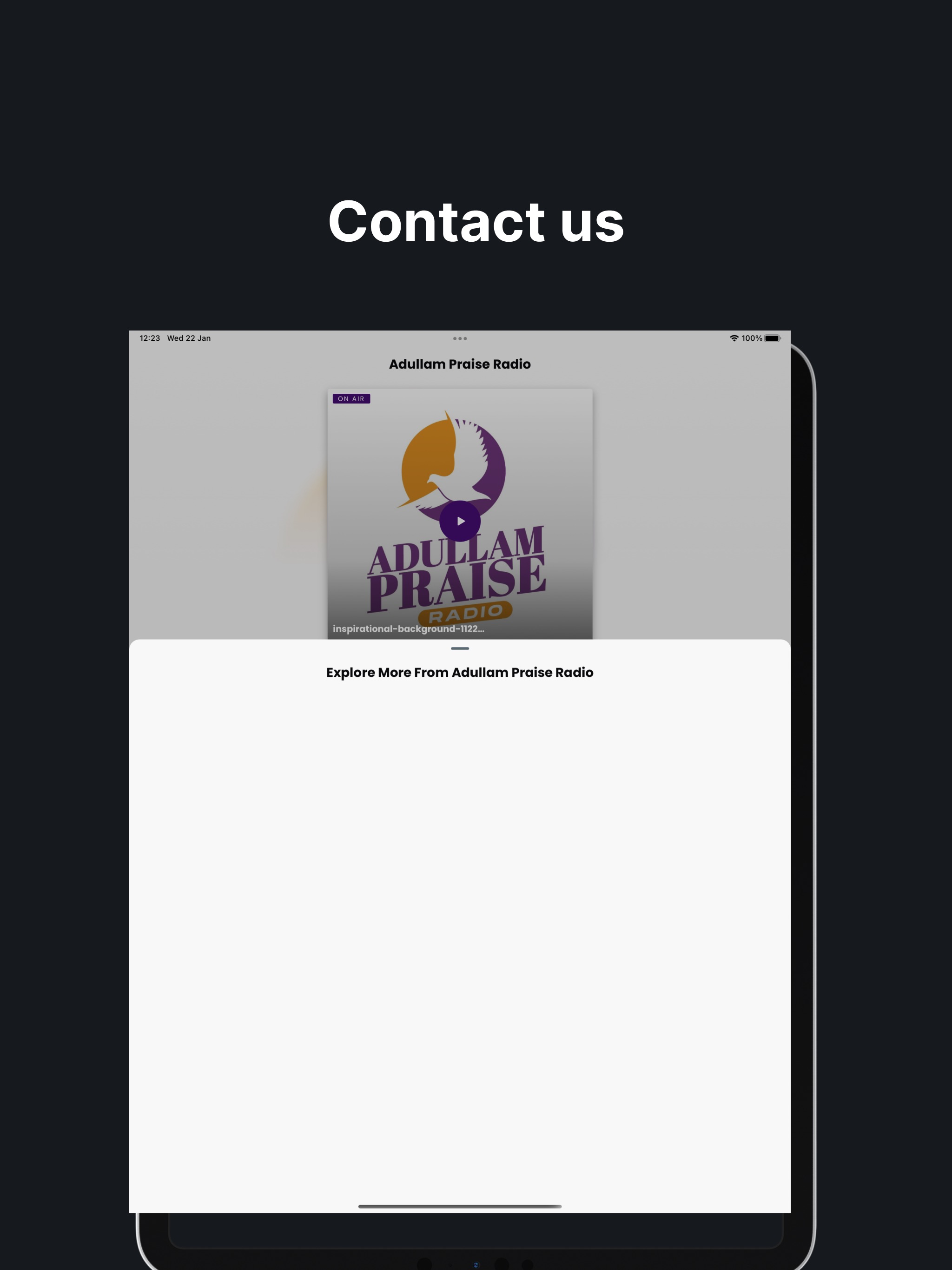 Adullam Praise Radio screenshot 6