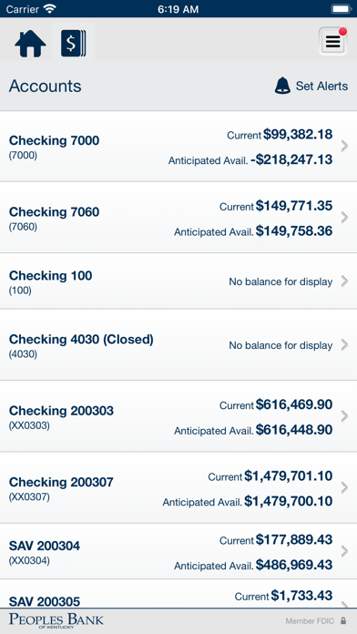 Peoples Bank of KY - Business Screenshot