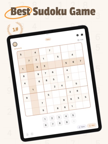 Sudoku Game - Online/Offline iPad screenshot