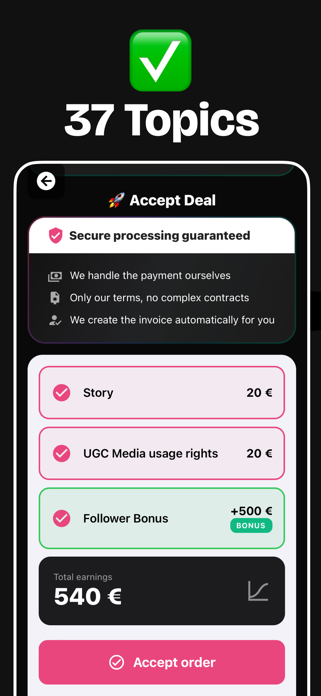 pinkthelink: Influencer & UGC Screenshot 3 of 3