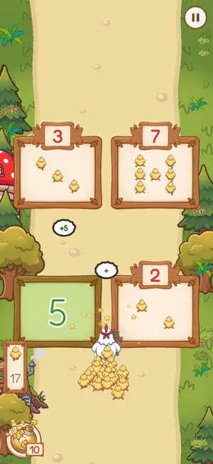 Chicken Math: Kids Counting screenshot 2